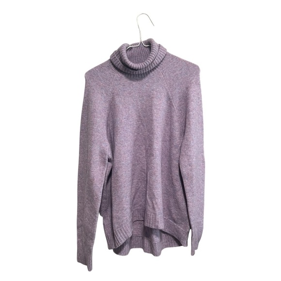 J Crew Turtleneck sweater in Supersoft yarn in Lavender Multi, New with Tags - Picture 3 of 7